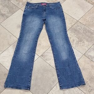 Zana Di Blue Flare Leg Jeans